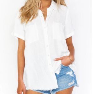 Show Me Your Mumu LIGHT PURPLE Antonelli Top